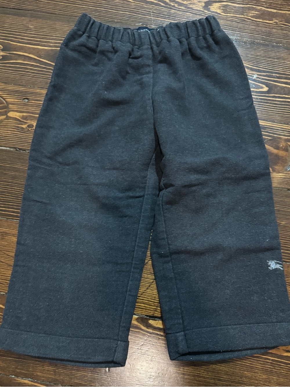 Burberry Kids Grey Flannel Pull-On Pants